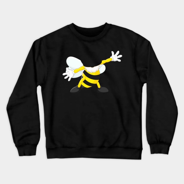 Funny Bee Costume Easy Shirt Honeybee Halloween Cheap Gift Crewneck Sweatshirt by nevilleanthonysse